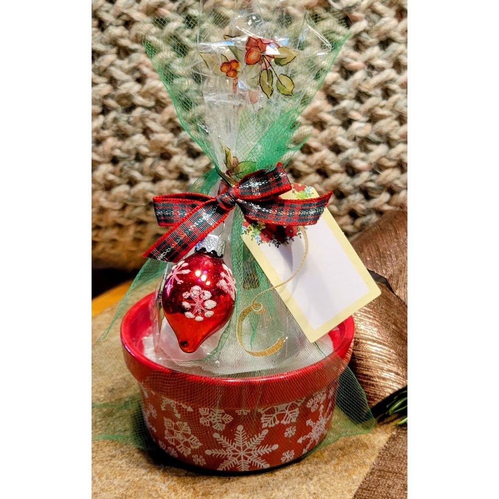 Christmas Candle Gift Set‎ Tree Shaped Bath Bomb Candle Holiday Decor
